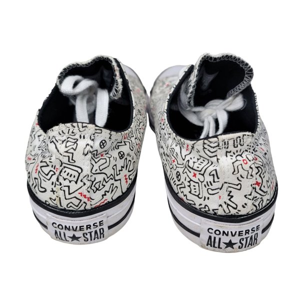 Converse Keith Haring collaboration converse all star low top sneaker size 9 men - Picture 4 of 11